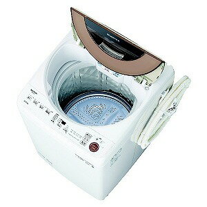 人気店舗洗濯機 SHARP シャープ 10kg ES-GV10E-T 2021年製 簡易清掃済み 5kg以上