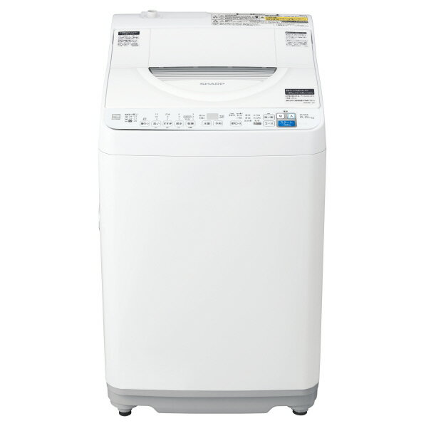 楽天市場】シャープ シャープ 5．5kg洗濯乾燥機 オリジナル ホワイト系 