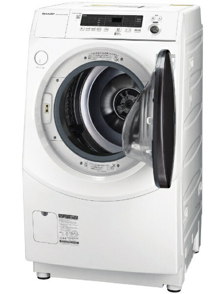 中古 SHARP ES-H10F-WR 2021年製 ドラム式洗濯機 洗濯機 楽天市場】シャープ SHARP ドラム式洗濯乾燥機 ES-H10F-WR