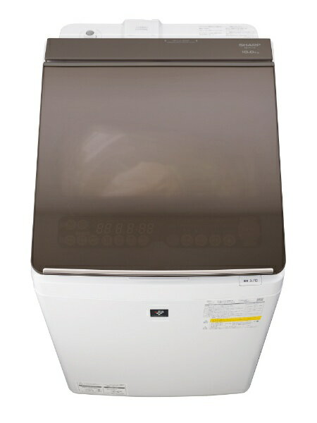 楽天市場】シャープ SHARP 縦型洗濯乾燥機 ES-PT10F-T | 価格比較 