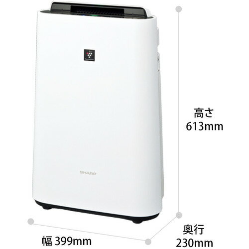 楽天市場】シャープ シャープ SHARP KC-P500Y-W ホワイト系
