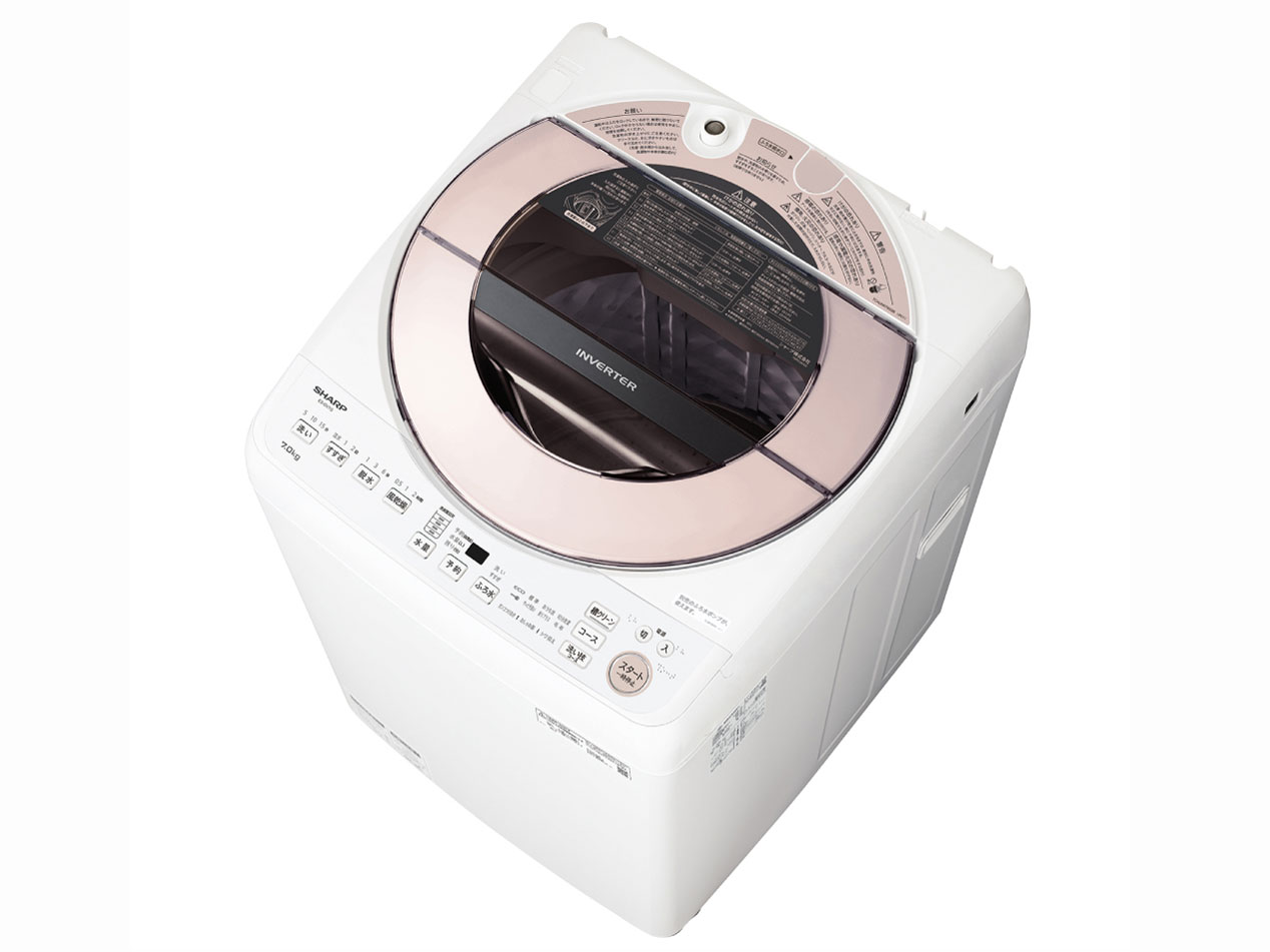 楽天市場】シャープ es-g55uc-n シャープ 全自動洗濯機 ゴールド系 