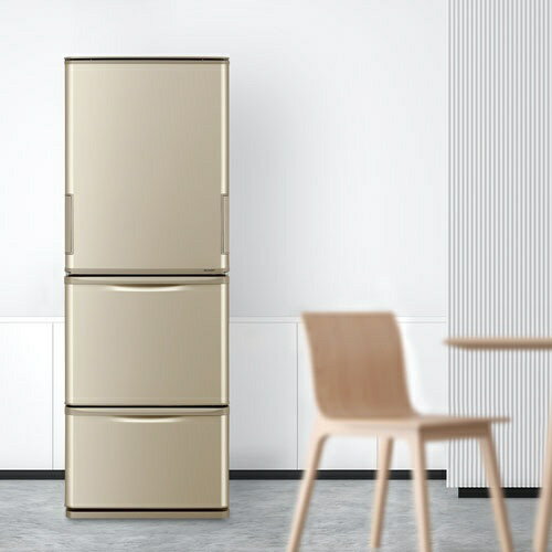 ♦️ SHARPノンフロン冷凍冷蔵庫【2022年製】SJ-W357J-N