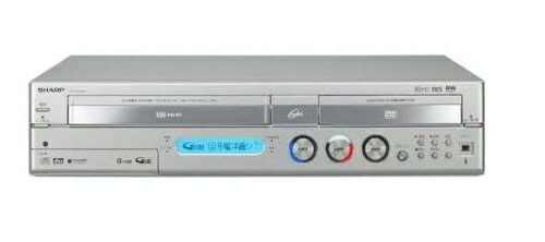 楽天市場】シャープ SHARP ビデオ一体型DVDレコーダー D・combo DV 