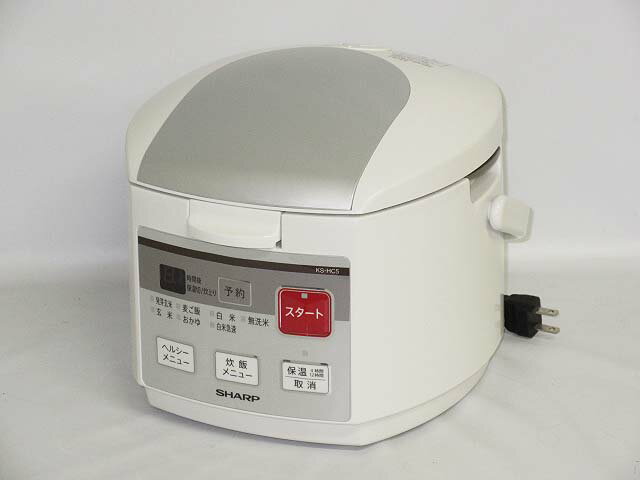 楽天市場】シャープ SHARP 炊飯器 KS-HC5-W | 価格比較 - 商品価格ナビ