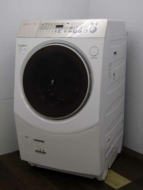 楽天市場】シャープ SHARP イオンコートドラム式洗濯乾燥機 ES-V530-NL 