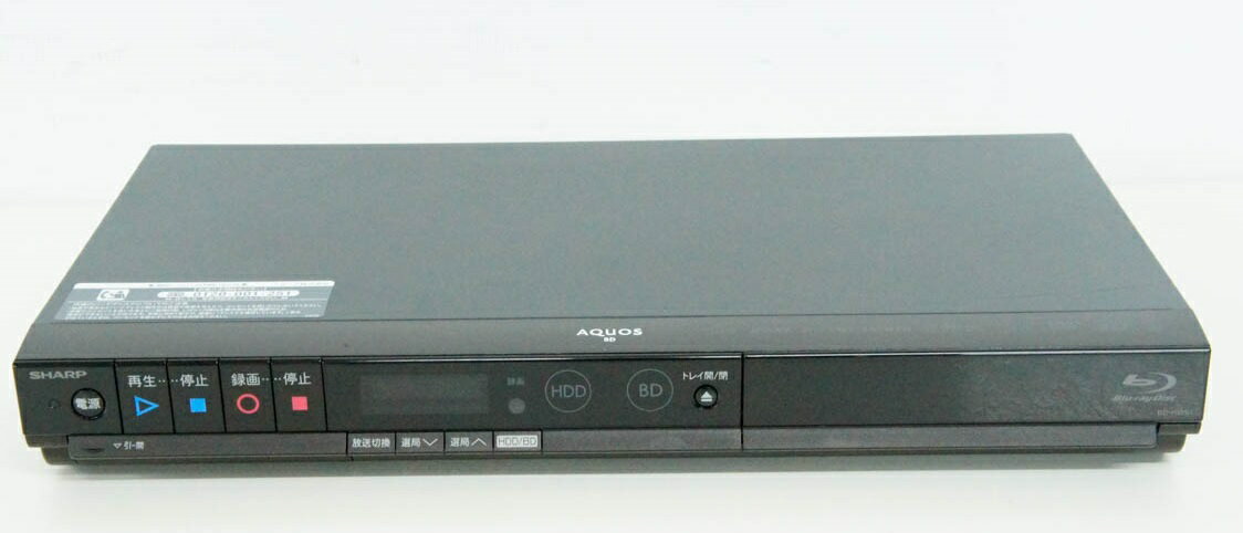 シャープ アクオス ブルーレイディスクレコーダー BD-W1500 - テレビ 