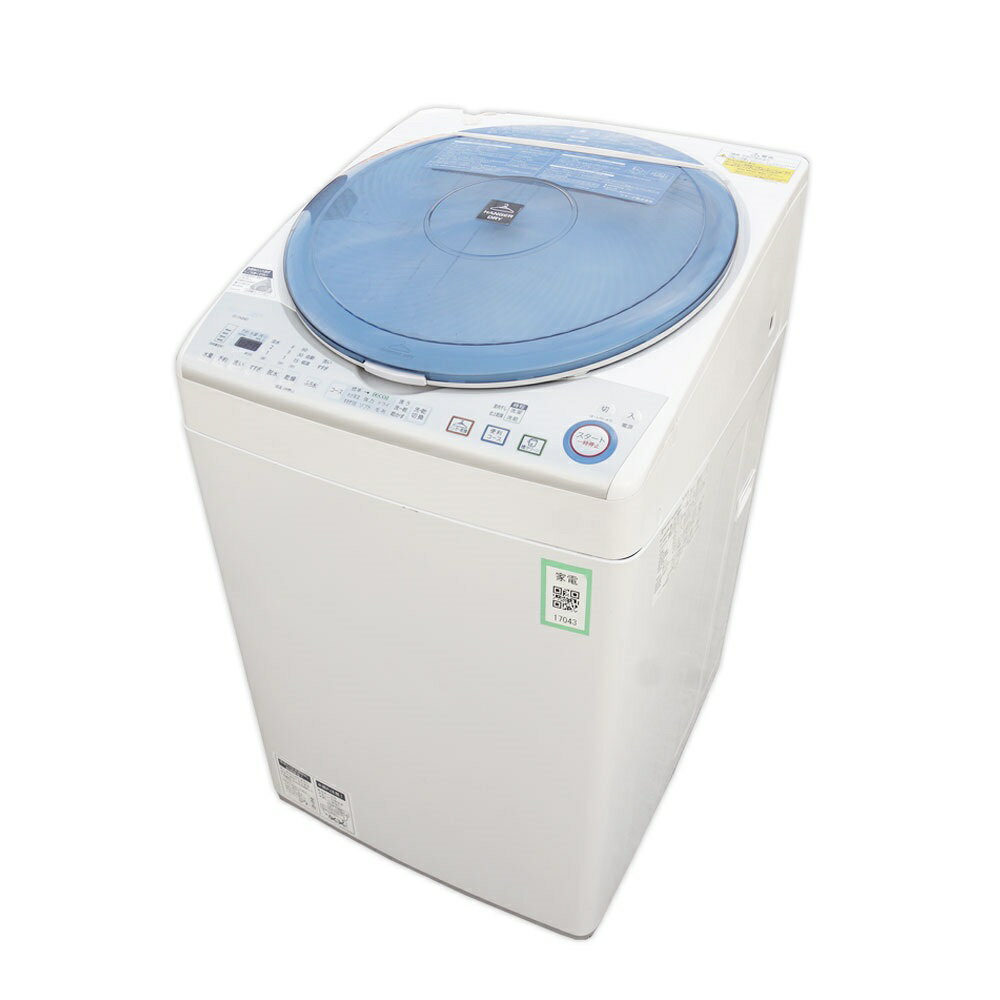 楽天市場】シャープ SHARP 縦型洗濯乾燥機 ES-TA840-A | 価格比較 