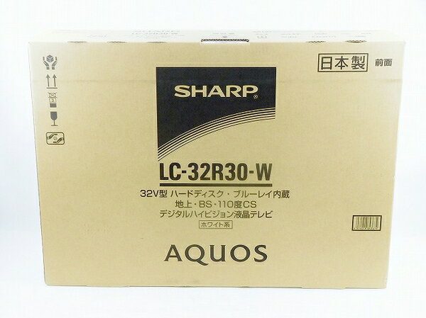 楽天市場】シャープ SHARP 液晶テレビ AQUOS R R30 LC-32R30-W 32.0