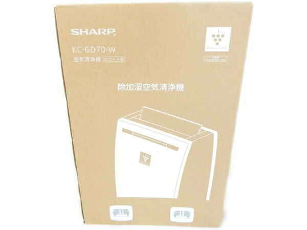 楽天市場】シャープ SHARP 空気清浄機 KC-GD70-W | 価格比較 - 商品