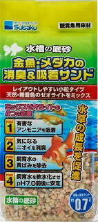 楽天市場 水作 水作 金魚 メダカの消臭 吸着サンド 0 7l 価格比較 商品価格ナビ