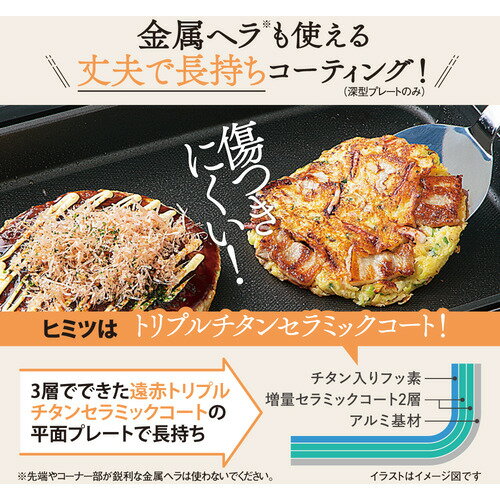 ZOJIRUSHI ホットプレート EA-KF20-BA