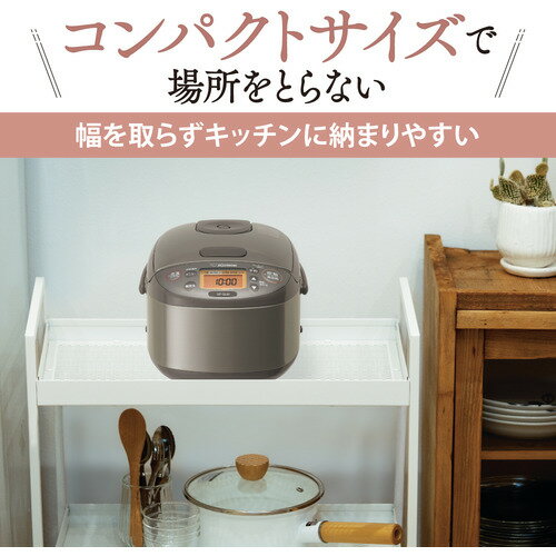 ZOJIRUSHI IH炊飯ジャー 極め炊き NP-GL05-XT