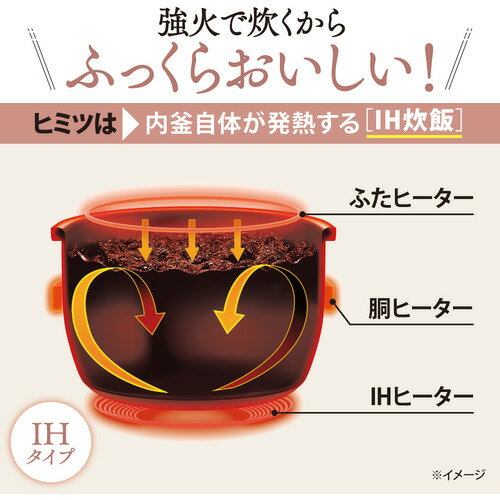 ZOJIRUSHI IH炊飯ジャー 極め炊き NP-GL05-XT