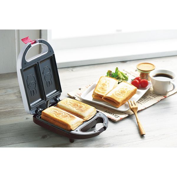 MIFFY 耳まで焼けるホットサンドメーカー(1台)