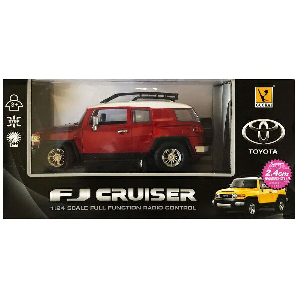 楽天市場 童友社 1 24 Rcカー トヨタ Fjクルーザー 赤 2 4ghz 童友社 価格比較 商品価格ナビ