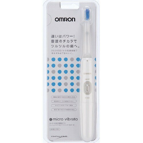 楽天市場】オムロンヘルスケア OMRON 音波式電動歯ブラシ HT-B322-SL 