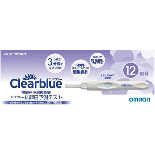 楽天市場 オムロンヘルスケア クリアブルー排卵日予測テスト 12回用 価格比較 商品価格ナビ