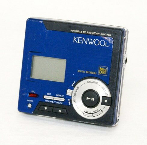 ポンパドー ビター KENWOOD DMC-K9R 品ポータプルMDレコーダー - その他