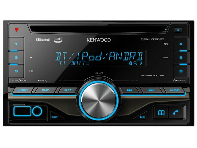 【2022正規激安】 KENWOOD ケンウッド DPX-U760BT CD USB iPod Bluetooth R 2DINレシーバー
