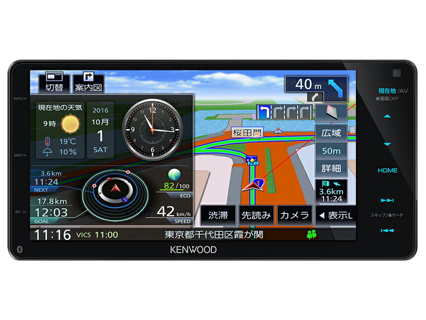 美品】KENWOOD ワンセグTVナビ MDV-L402の+spbgp44.ru