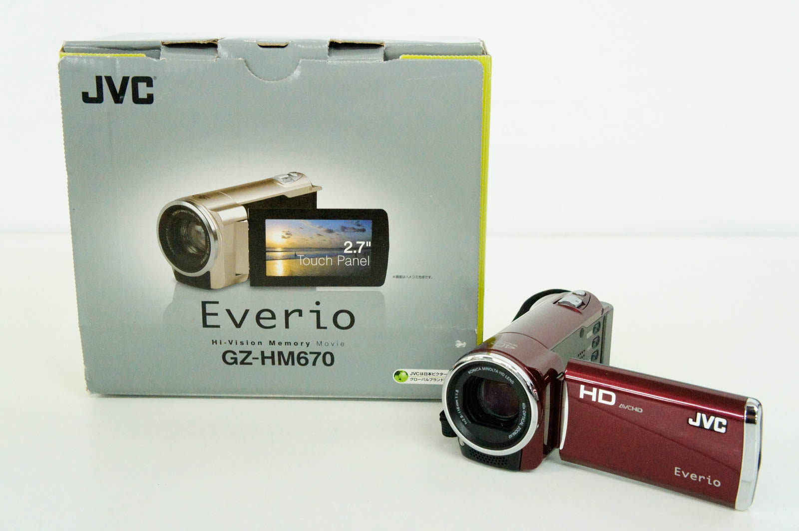 楽天市場】JVCケンウッド JVC Everioハイビジョンメモリームービー