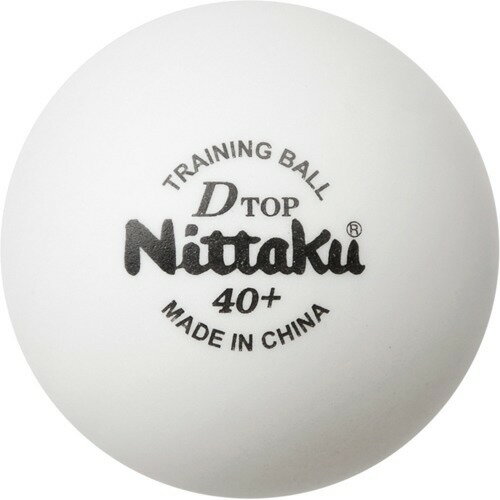 楽天市場】日本卓球 ニッタク 卓球ボール 練習球 Dトップトレ球 50 
