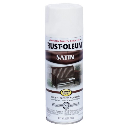 楽天市場】ニッペホームプロダクツ ニッペホームプロダクツ 4976124255441 RUST－OLEUM サティン ホワイト 340g  ラストオリウム スプレー 880R015 高級感のある滑らかなサテン仕上げ | 価格比較 - 商品価格ナビ