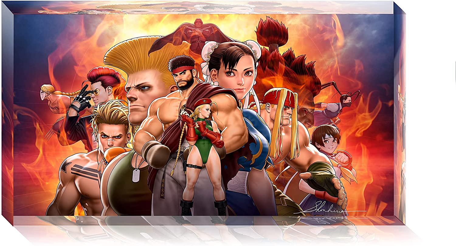 【未開封】ストリートファイター 35th アクリルブロック 吉崎観音ver. 未開封】ストリートファイター 35th アクリルブロック 吉崎観音