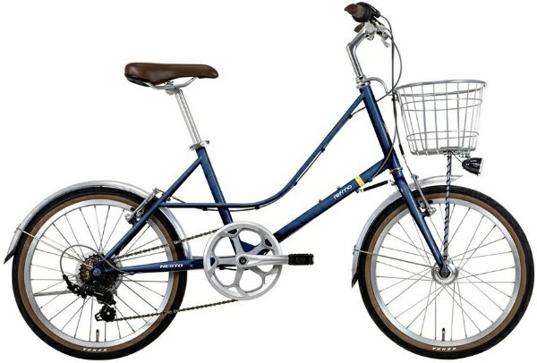 ネスト ミニベロ 自転車 refmo-D リフモ-D マットダークブルー NE-22