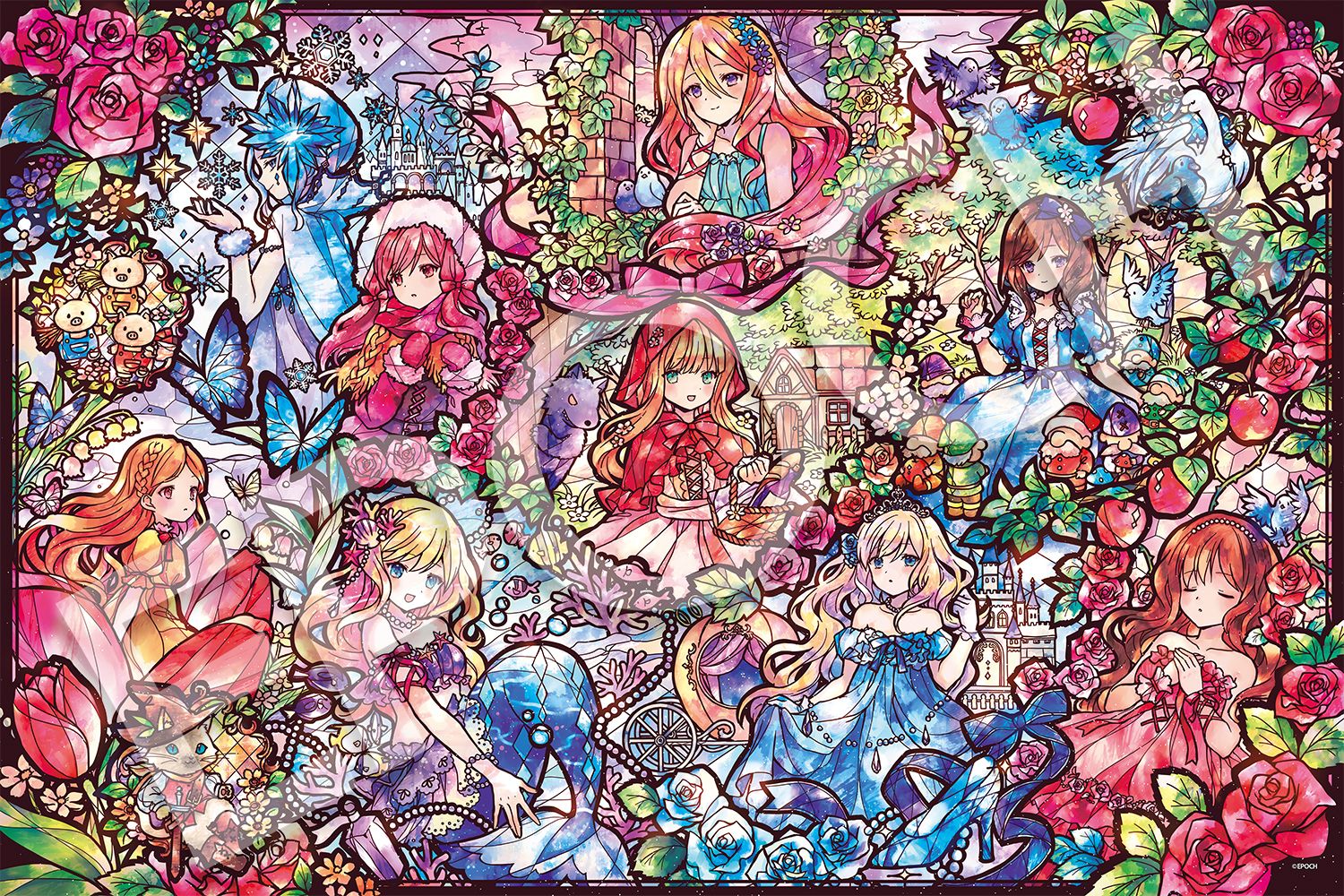 フェアリーテイル ブロマイド ナツ ルーシィ プリントブロマイド