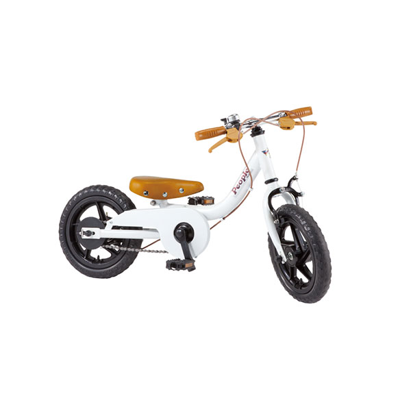 【楽天市場】ピープル ピープル 12型 子供用自転車 ケッターサイクル(ブルーミングホワイト) YGA3112019