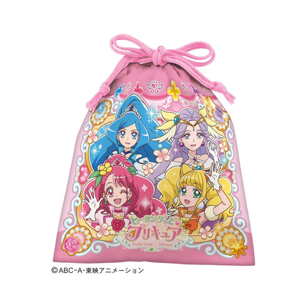 楽天市場 ハート ハート ヒーリングっどプリキュア巾着2 3個 価格比較 商品価格ナビ