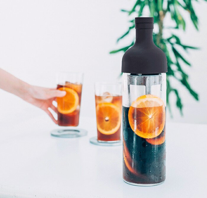 ハリオ フィルターインコーヒーボトル650ml ブラック