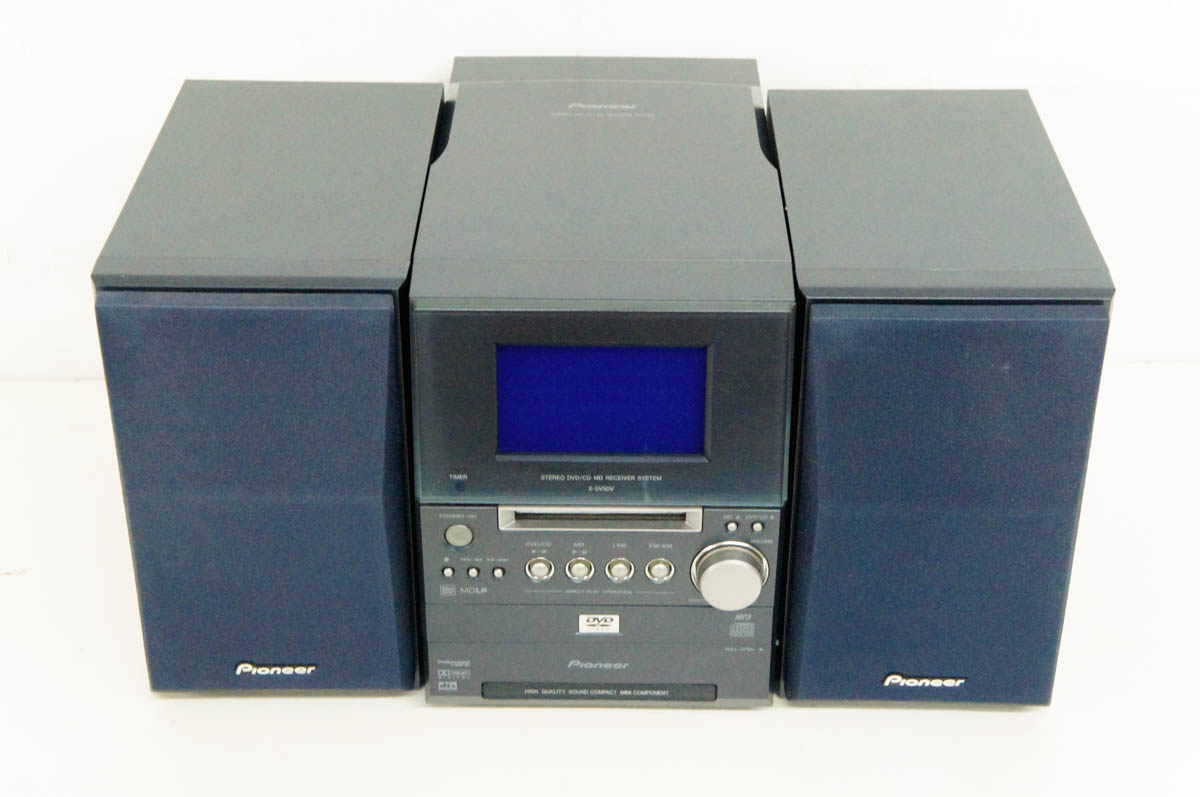 Pioneer X-SV5DV-S コンポ CDMD DVD+fauthmoveis.com.br