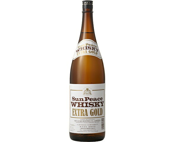 楽天市場 宮崎本店 宮崎本店 サンピースウィスキー エキストラゴールド 37 1 8l 価格比較 商品価格ナビ
