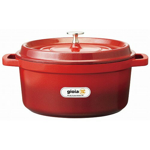 国内正規品 【美品】gioia ROUND CASSEROLE 24cm 20cm 蒸し器付