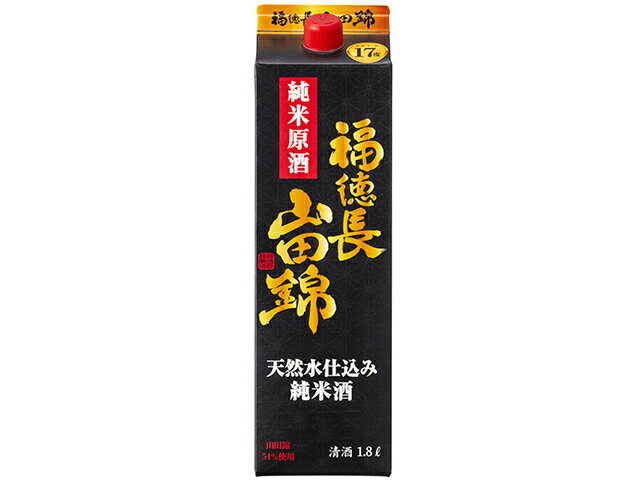 ワイヤレスな-送料無料 日本酒 •福徳長酒類 純米酒 •米だけのす〜っと