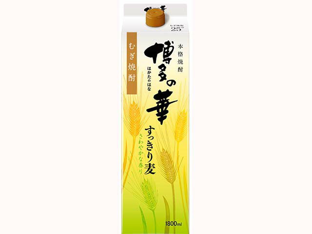 楽天市場】福徳長酒類 福徳長酒類 博多の華 薫りのむぎ焼酎 和みの吟 １．８ＰＫ | 価格比較 - 商品価格ナビ