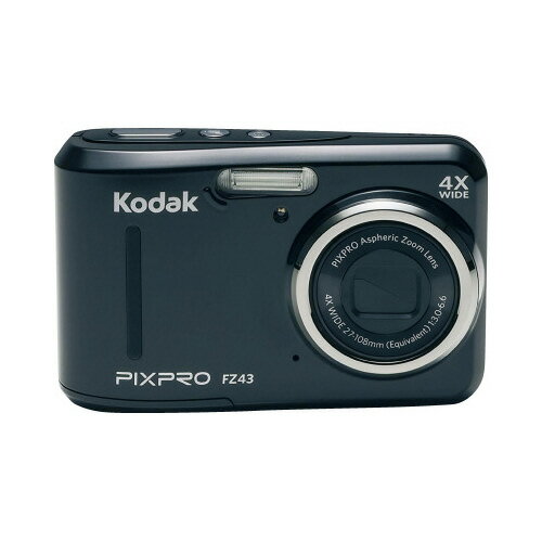 【楽天市場】マスプロ電工 コダック Kodak PIXPRO コンパクトデジタルカメラ ブラック FZ43BK | 価格比較 - 商品価格ナビ
