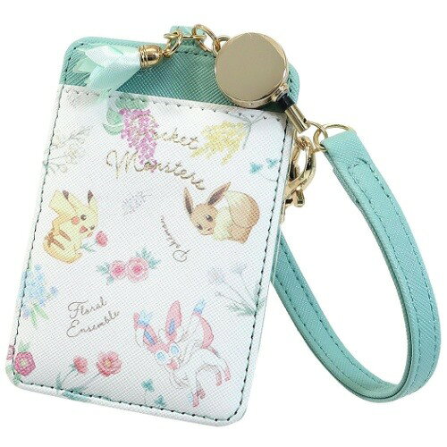 楽天市場 マリモクラフト リール付き シングル パスケース 定期入れ ポケモン フローラルアンサンブル ピカチュウ イーブイ ブイズ ポケットモンスター マリモクラフト Icカードケース 通勤 通学雑貨 小学生 中学生 高校生 女の子 レディース 価格比較 商品価格ナビ