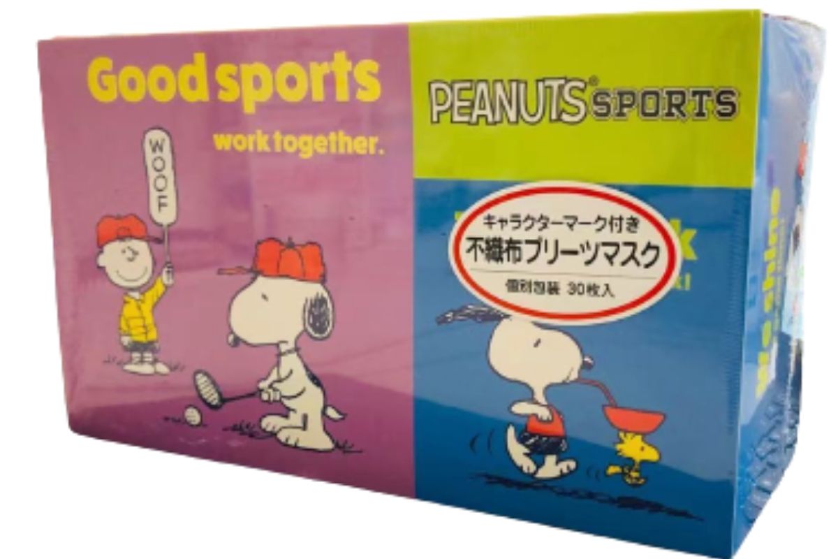 楽天市場 横井定 スヌーピー Team Peanuts 30枚入りboxマスク 価格比較 商品価格ナビ