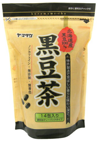 楽天市場 ヤマタケ ヤマタケ 北海道産黒豆茶 ティーバック 11gx14 価格比較 商品価格ナビ