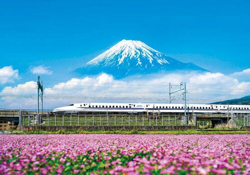 楽天市場 やのまん ジグソーパズル れんげの花と富士山 静岡 500ピース 05 1016 やのまん 価格比較 商品価格ナビ