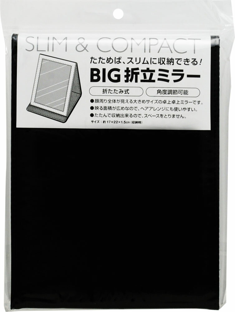 楽天市場】コモライフ 折立鏡デカミラー(1コ入) | 価格比較 - 商品価格ナビ