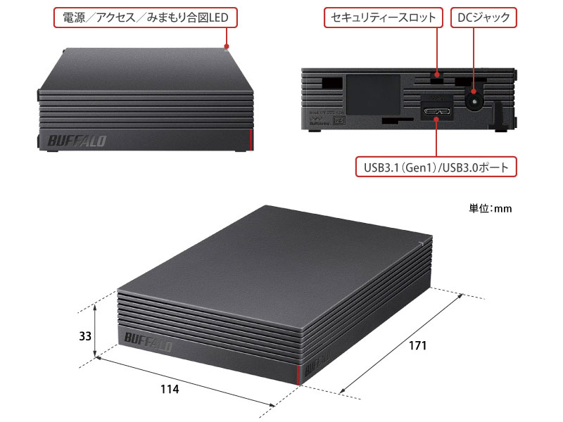 Buffalo - BUFFALO HD-LDS4.0U3-BA ハードディスクの+spbgp44.ru