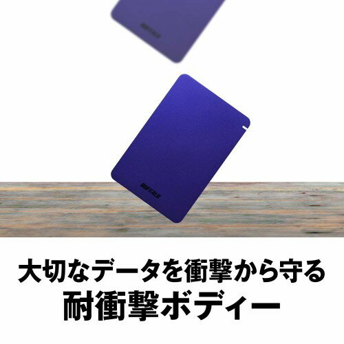 BUFFALO ネットワークHDD HD-PGF1.0U3-BLA
