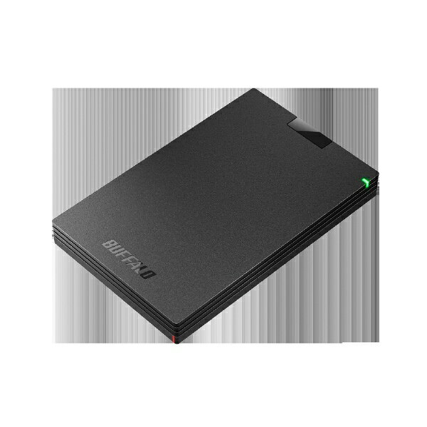 BUFFALO ポータブルHDD HD-PGAC2U3-BA