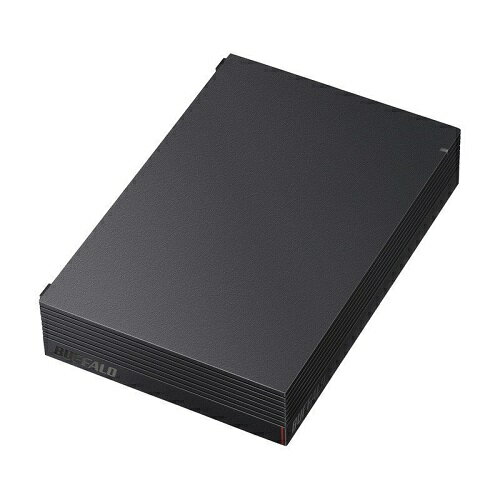 BUFFALO 外付けHDD 4TB ブラック HD-EDS4U3-BE