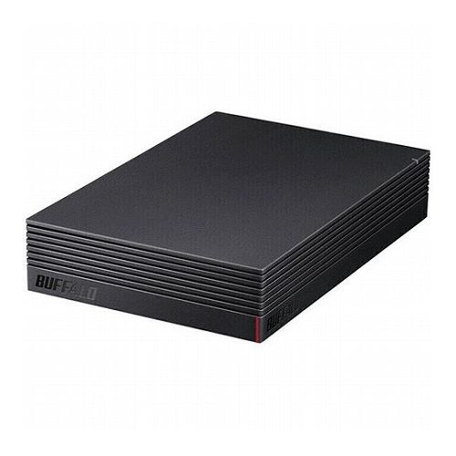 楽天市場】バッファロー BUFFALO 外付けHDD ブラック 4TB HD-SQS4U3-A